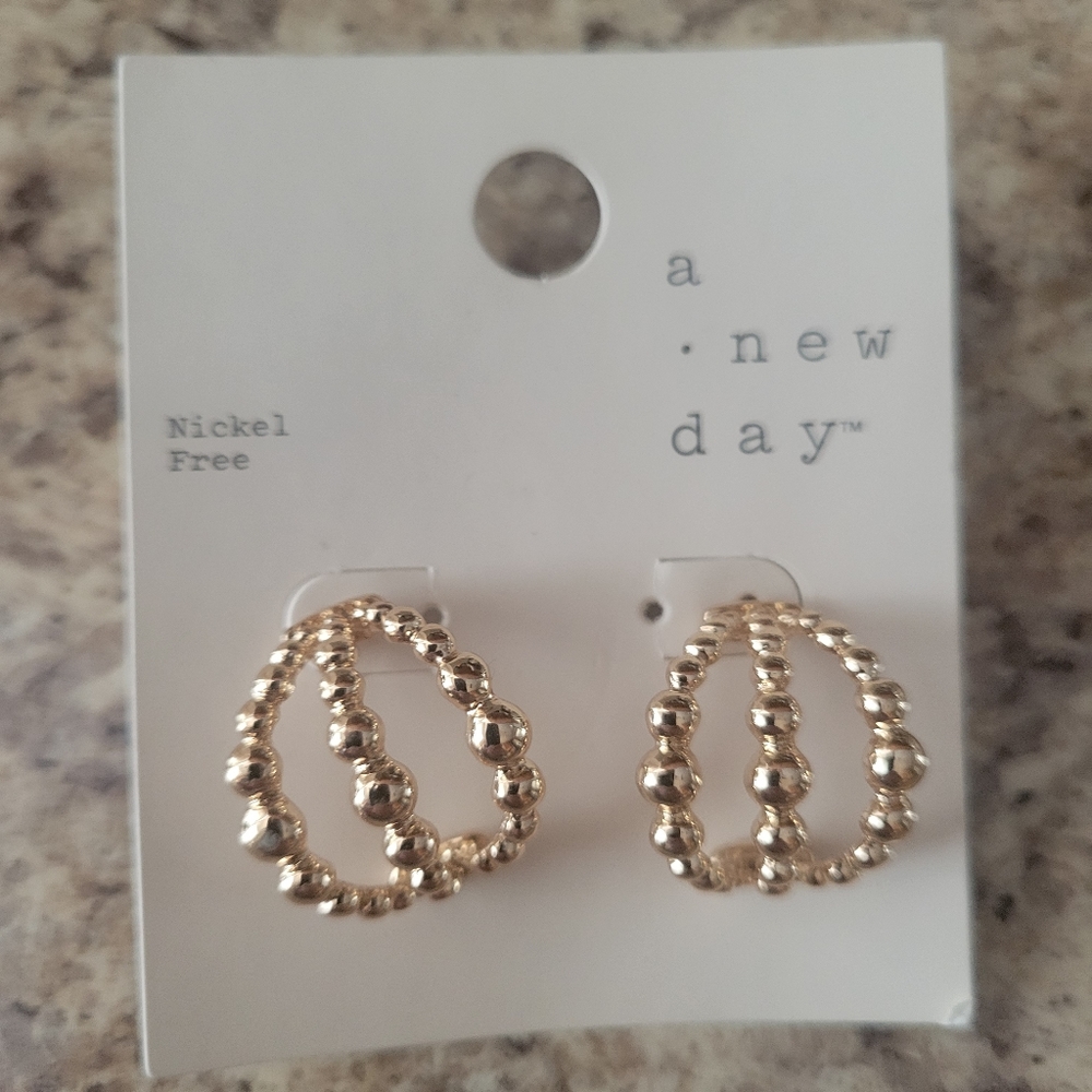 a new day earrings